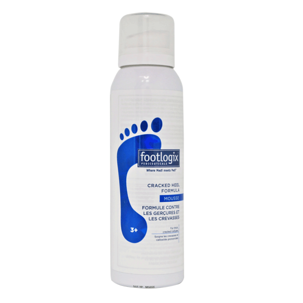 Footlogix Cracked Heel Formula (3+) - Pěna pro popraskané paty, 125 ml