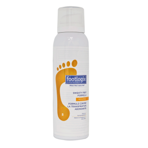 Footlogix Sweaty Feet Formula (5) - Pěna pro potivé nohy, 125 ml
