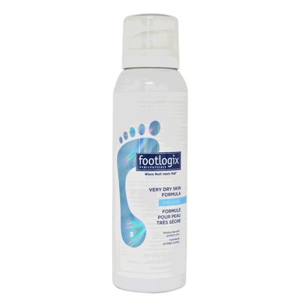 Footlogix Very Dry Skin Formula (3) - Pěna pro velmi suchou pokožku, 125 ml