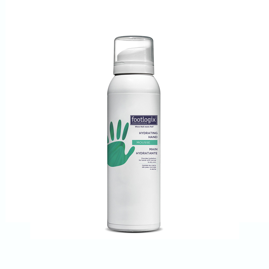 Footlogix Hydrating Hands Mousse – Hydratující pěna na ruce, 125 ml